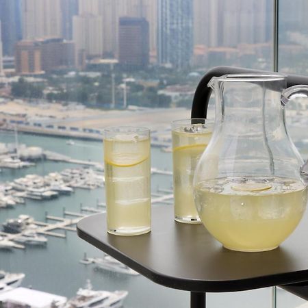 Livbnb Suites - 3 Bedroom With Private Beach Marina Skyline View Dubai Exterior foto