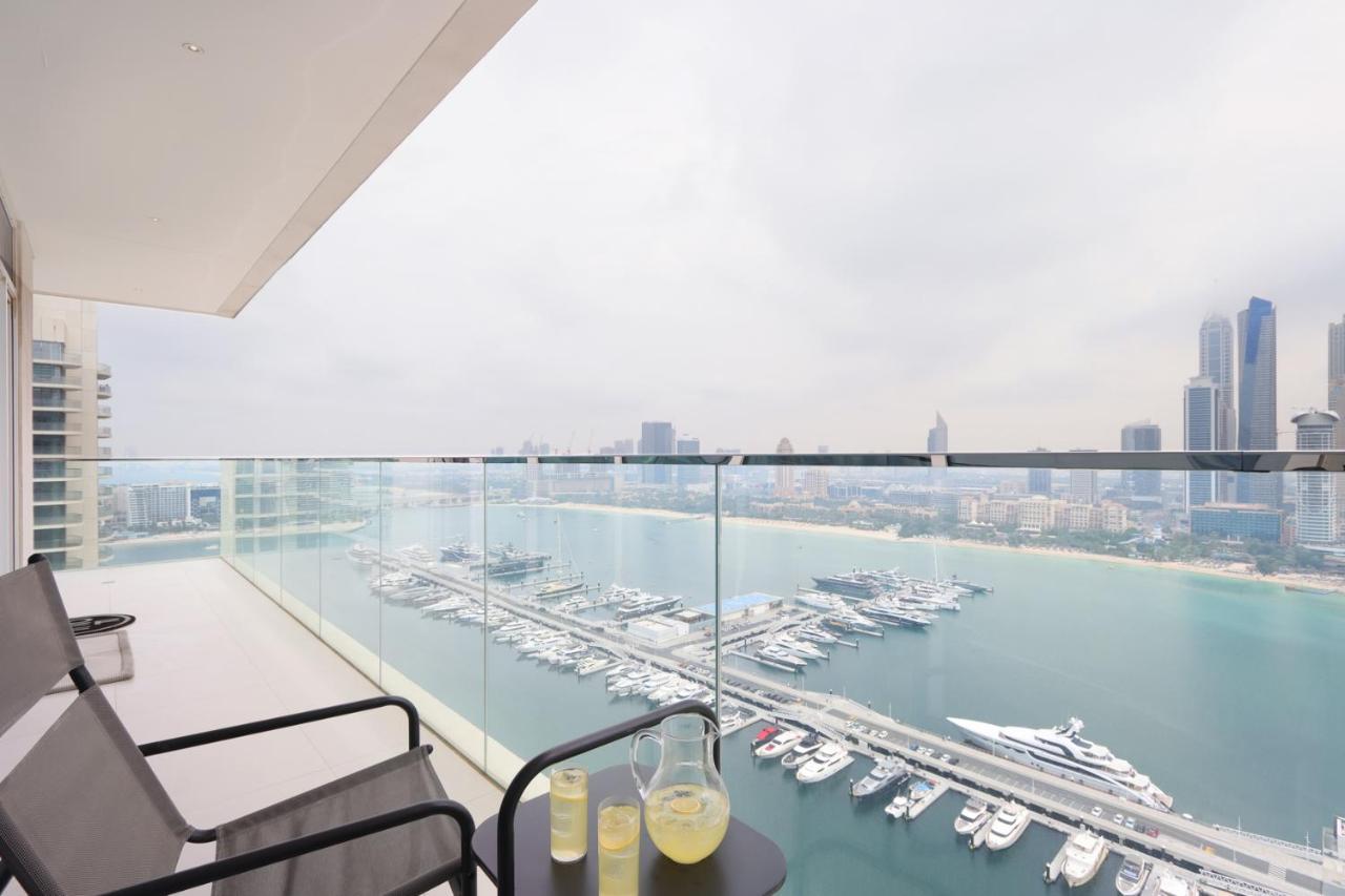 Livbnb Suites - 3 Bedroom With Private Beach Marina Skyline View Dubai Exterior foto